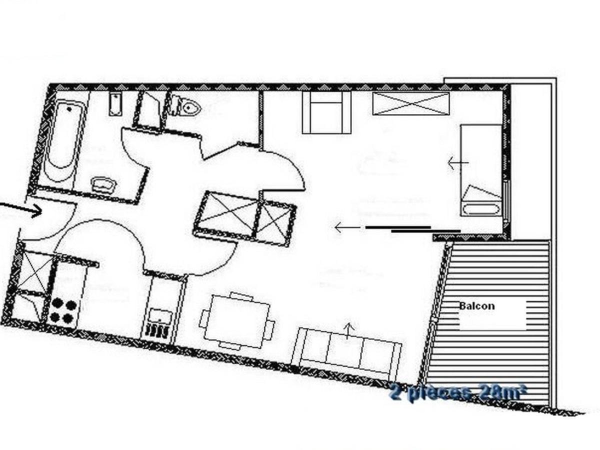 Appartement Montagne Renove - Balcon, Parking, Proche Pistes, Commerces Et Navettes - Fr-1-344-800 Saint-Martin-de-Belleville Kültér fotó